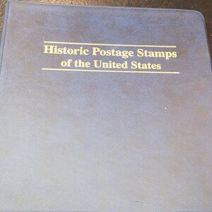 Historic Postage Stamps of the United States Binder